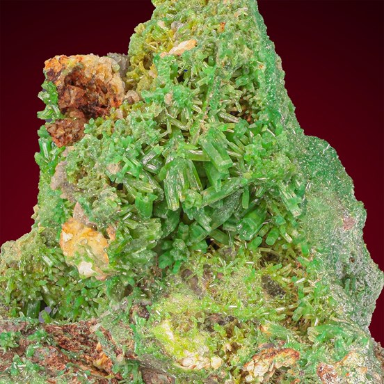 Pyromorphite-Willnau Dump | Hofsgrund | Schauinsland | Freiburg | Black Forest | Baden-Württemberg | Germany